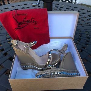 Christian Louboutin Cataclou 140 Wedge